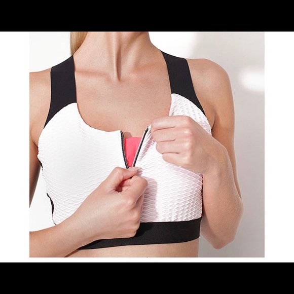 Sapopa Zip Sports Bra - Picture 1 of 5